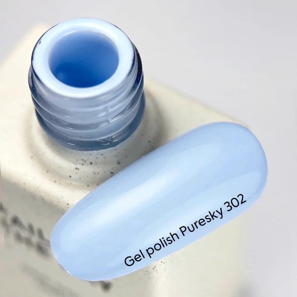 NAILSOFTHEDAY Esmalte Semi Puresky — azul cielo pastel, 10 ml