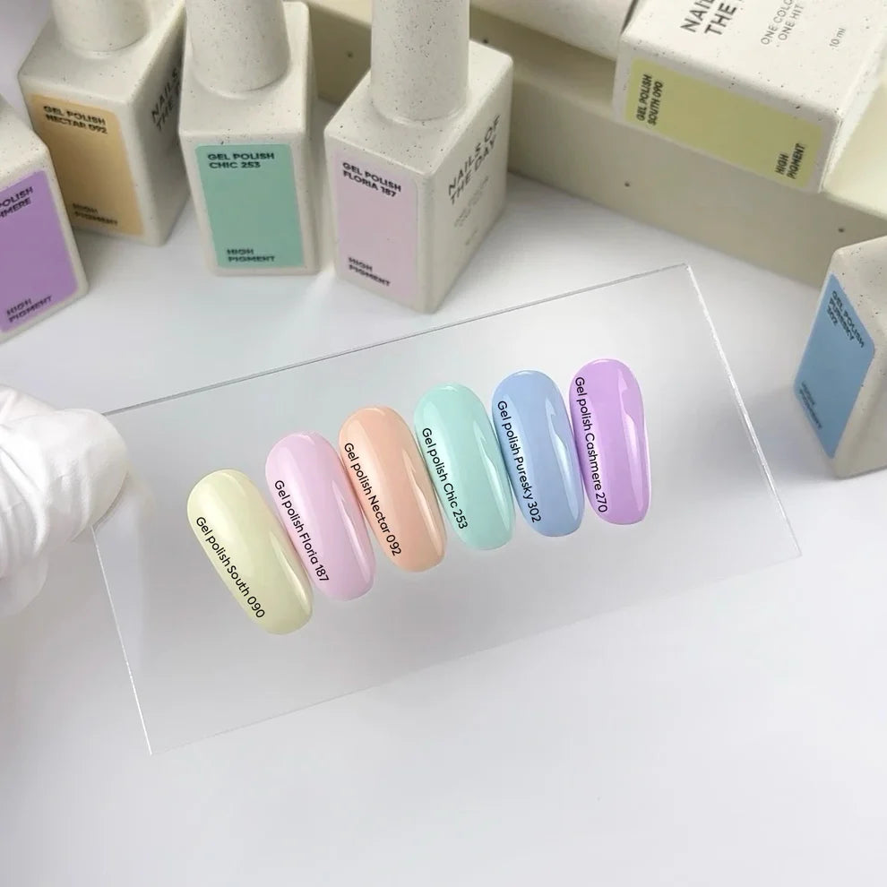 NAILSOFTHEDAY Esmalte Semi Chic — turquesa pastel, 10 ml