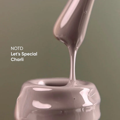 NAILSOFTHEDAY Let’s special Charli — esmalte semipermanente Chocolate frío, 10 ml