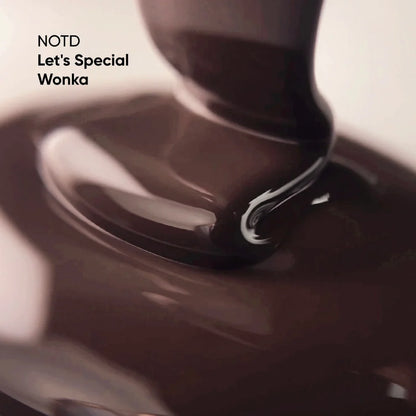 NAILSOFTHEDAY Let’s Special Wonka — Esmalte Marrón apagado, 10 ml