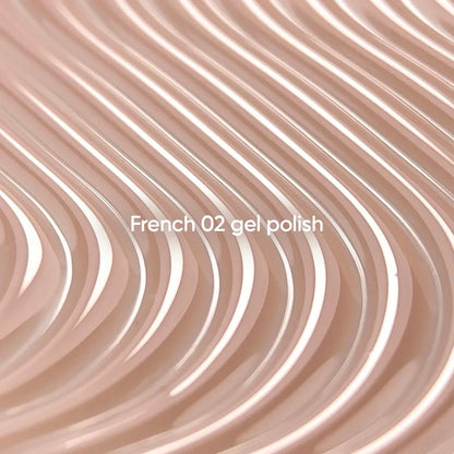NAILSOFTHEDAY French 02 — esmalte beige nude traslúcido, 10 ml