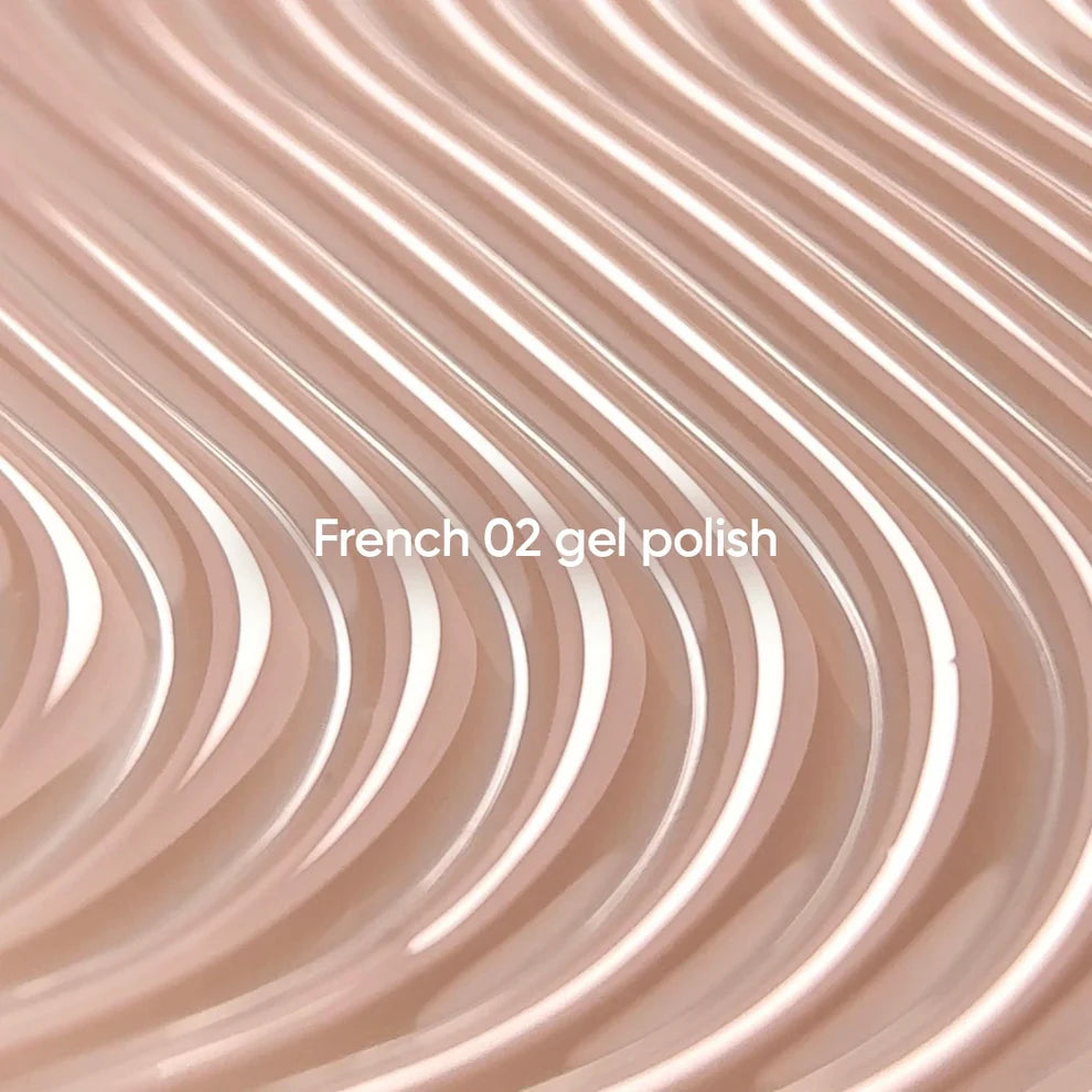 NAILSOFTHEDAY French 02 — esmalte beige nude traslúcido, 10 ml
