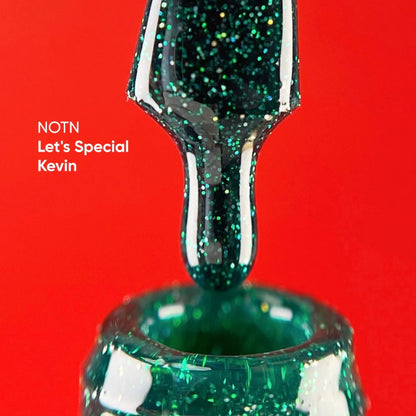 NAILSOFTHEDAY Let’s Special Kevin 351— Esmalte Verde Oscuro, 10 ml
