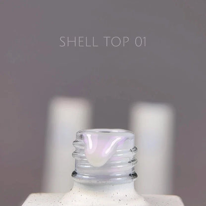 NAILSOFTHEDAY Shell Top 01 — top perlado, 10 ml