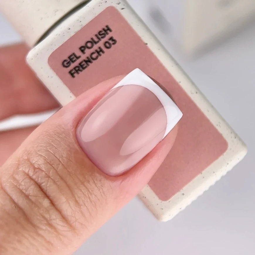 NAILSOFTHEDAY French 03 — esmalte nude traslúcido, 10 ml