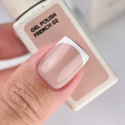 NAILSOFTHEDAY French 02 — esmalte beige nude traslúcido, 10 ml