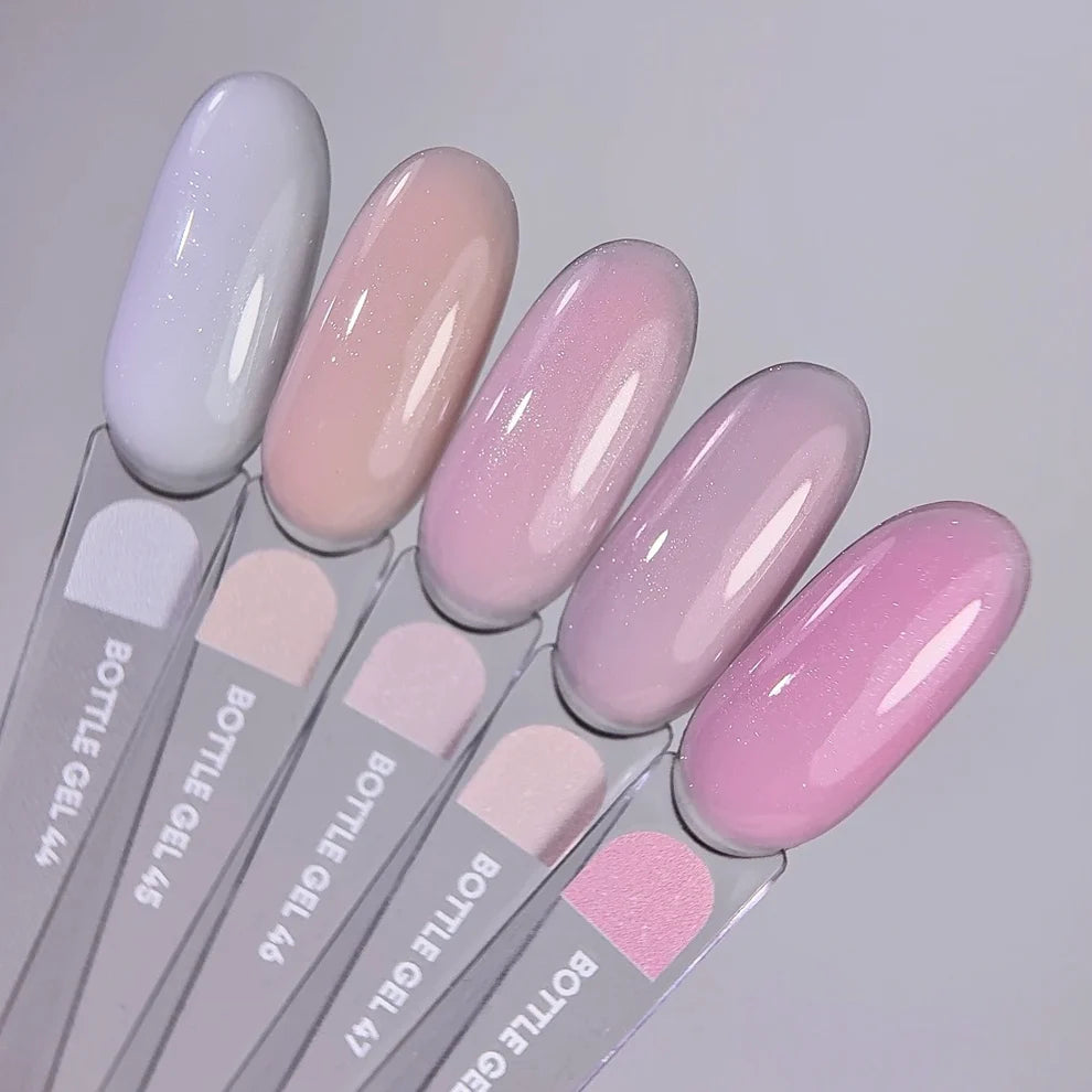 NAILSOFTHEDAY Bottle gel Shimmer 48 – Gel líquido, rosa, 10 ml