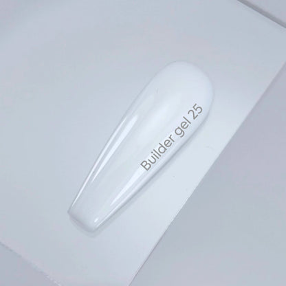 NAILSOFTHEDAY Builder Gel 25 - Blanco Intenso, 30 ml