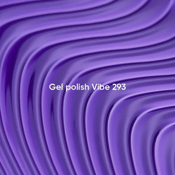 NAILSOFTHEDAY Gel Polish Vibe 293 — violeta intenso, 10 ml