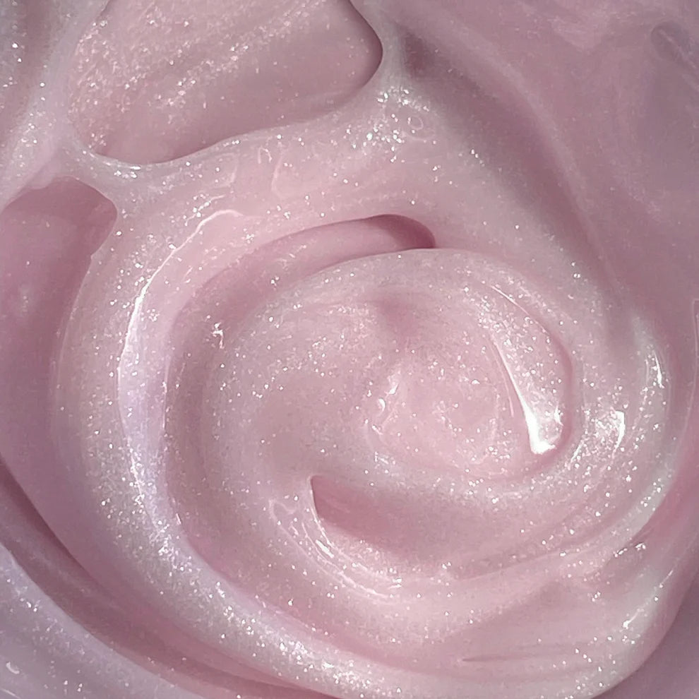 NAILSOFTHEDAY Acrygel shimmer 02 — Acrygel de grano finо color rosa suave con brillo , 30 g