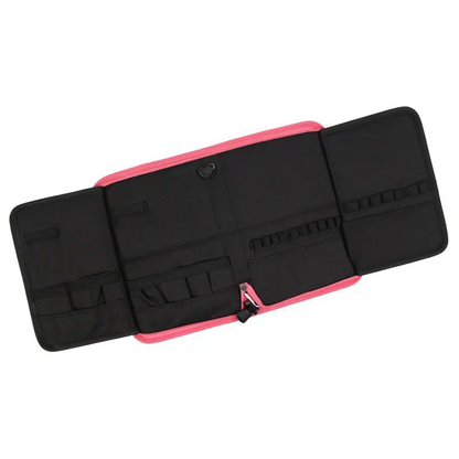 Estuche para Pinceles Doble Glitter Pink