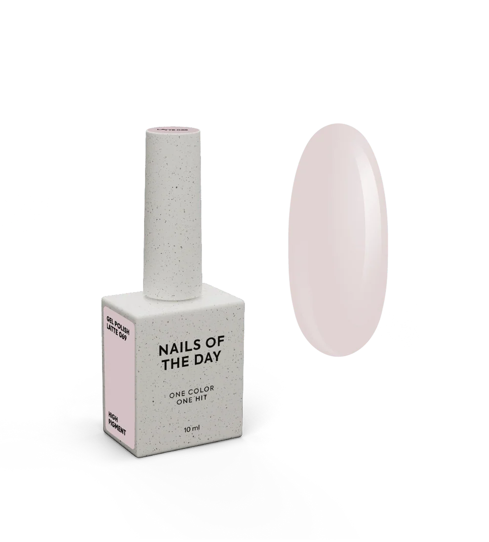 NAILSOFTHEDAY Esmalte Semi Latte 069— Beige-caramelo, 10 ml