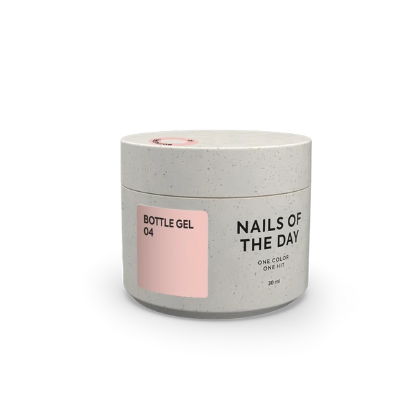 NAILSOFTHEDAY Bottle gel 04 – gel ultrafuerte (beige leche), 30 ml