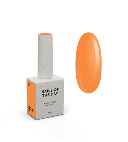 NAILSOFTHEDAY Gel Polish Brighten 099 — naranja pastel, 10 ml