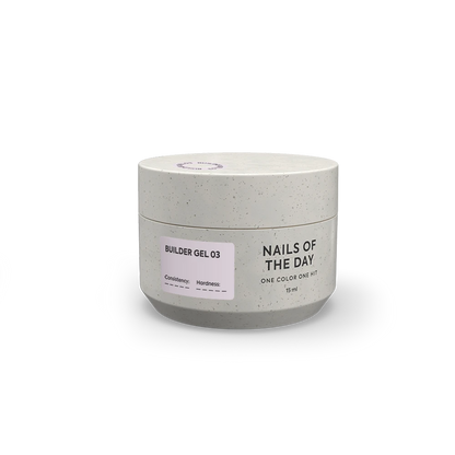 NAILSOFTHEDAY Builder Gel 03 - Rosa Suave, 30 ml