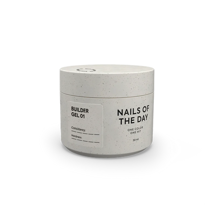 NAILSOFTHEDAY Builder Gel 01 - Transparente, 30 ml