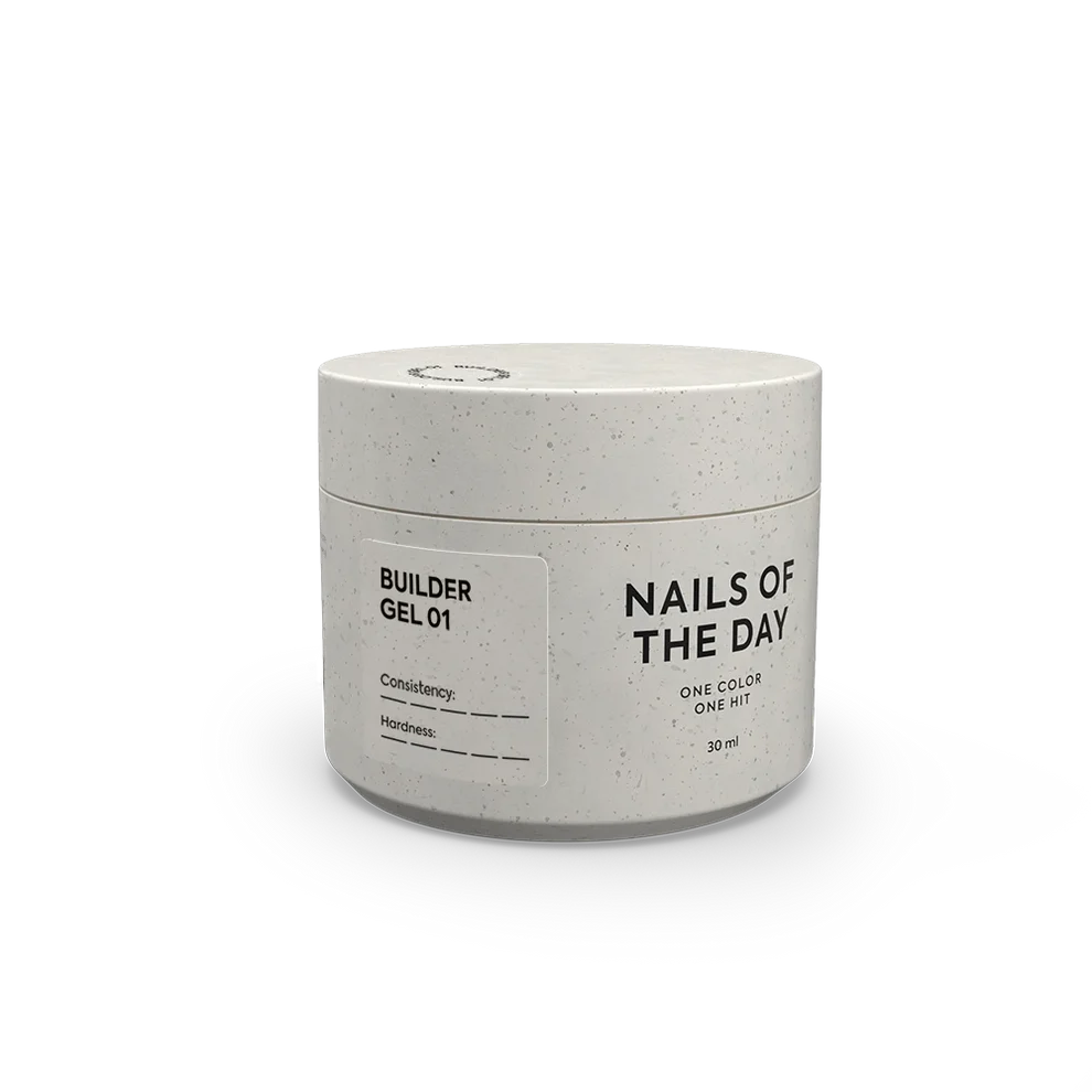 NAILSOFTHEDAY Builder Gel 01 - Transparente, 30 ml