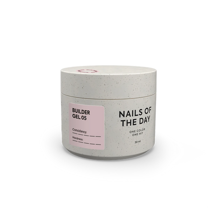NAILSOFTHEDAY Builder Gel 05 - Nude, 30 ml
