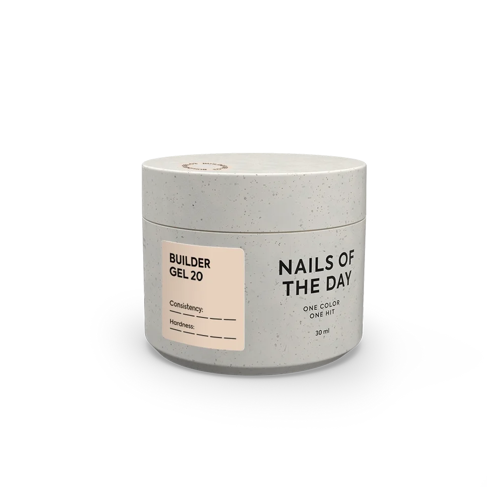 NAILSOFTHEDAY Builder Gel 20 - Nude arena, 30 ml