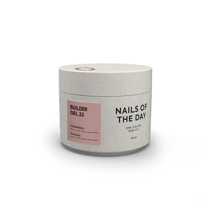 NAILSOFTHEDAY Builder Gel 22 -, Nude 30 ml