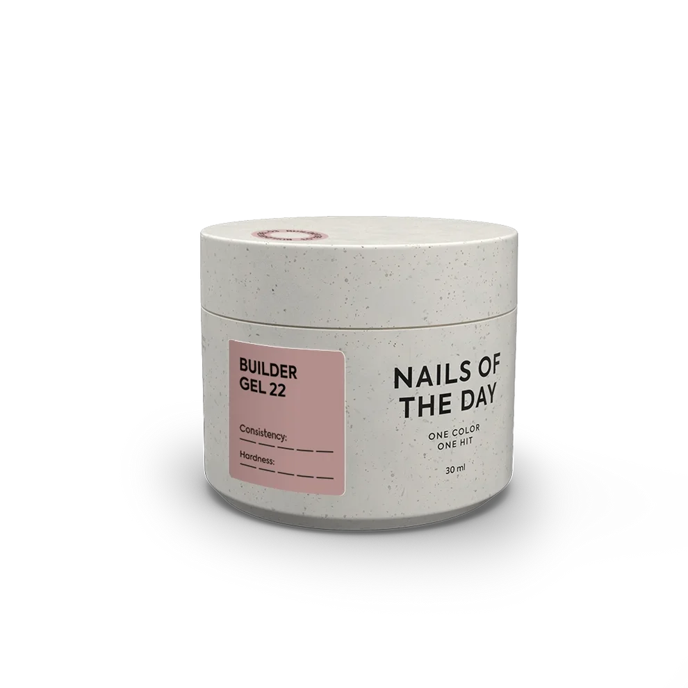 NAILSOFTHEDAY Builder Gel 22 -, Nude 30 ml