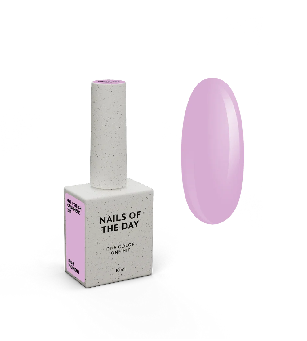 NAILSOFTHEDAY Esmalte Semi Cashmere — lila pastel, 10 ml