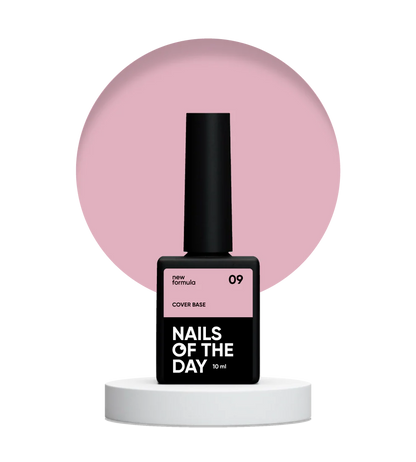 Nailsoftheday Cover base NEW Formula 09: Nude Moderno, 10ml