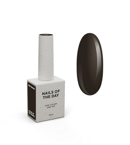 NAILSOFTHEDAY Color del Mes Noviembre 2025 – Marrón Chocolate Brown, 10 ml