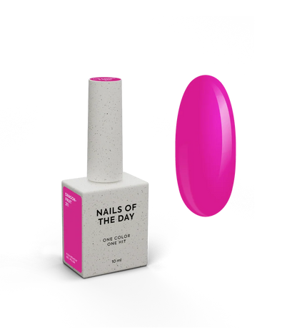 NAILSOFTHEDAY Esmalte Semi Dragonfruit 211— rosa magenta, 10 ml