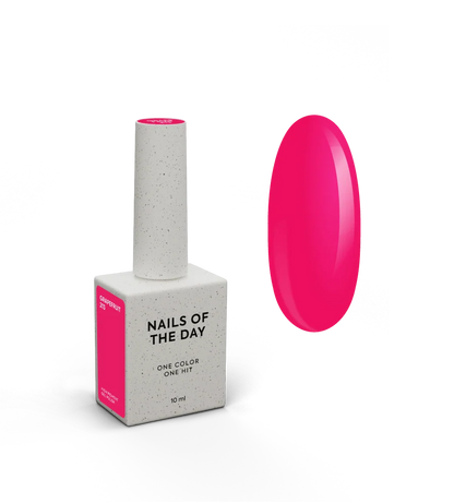 NAILSOFTHEDAY Gel Polish Grapefruit — esmalte semipermanente neón frambuesa, 10 ml