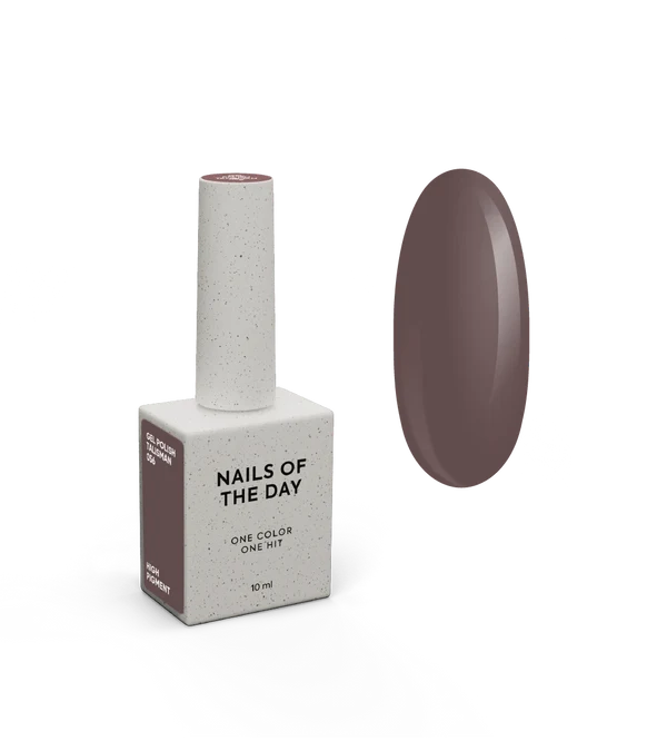 NAILSOFTHEDAY Gel Polish Talisman 056 — Marrón Empolvado, 10 ml