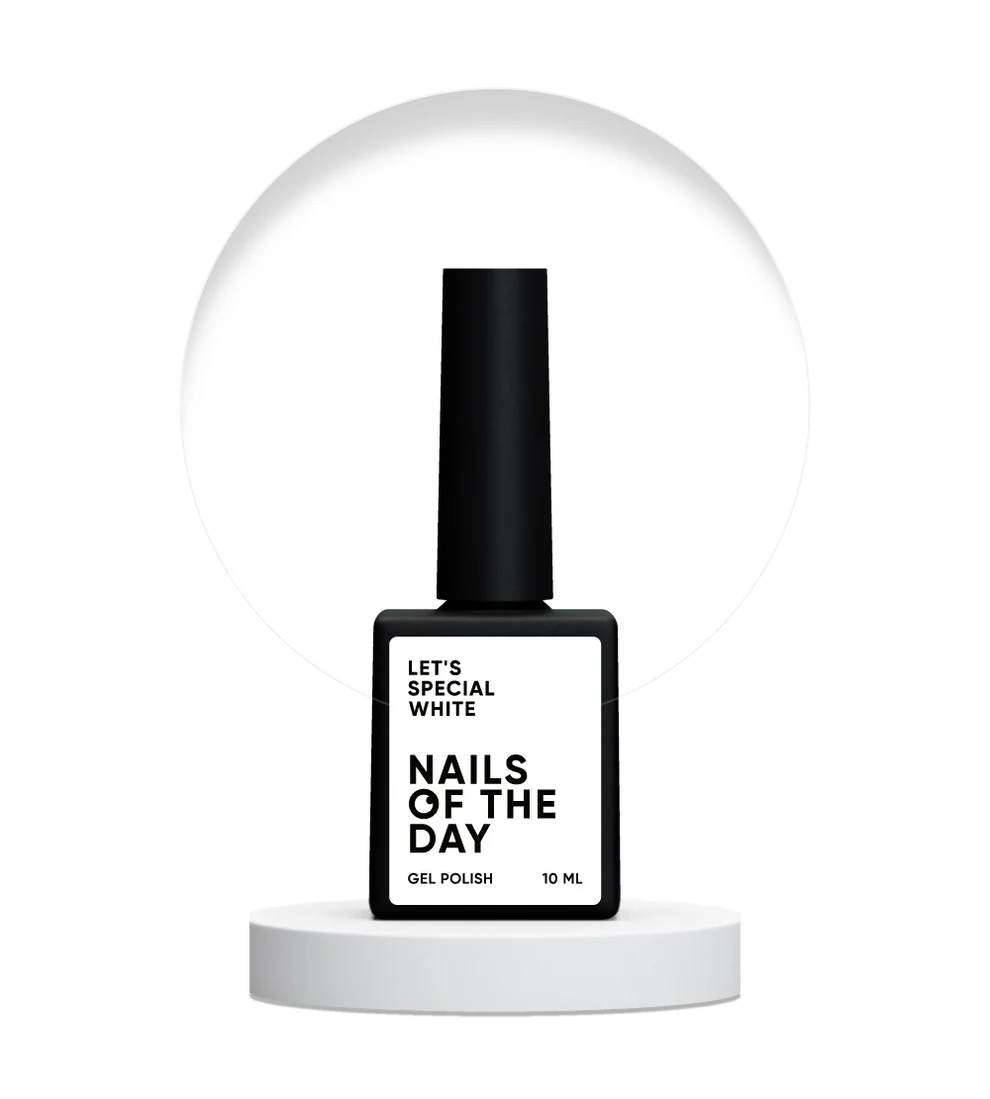 NAILSOFTHEDAY Let’s Special White — esmalte semipermanente Blanco, 10 ml
