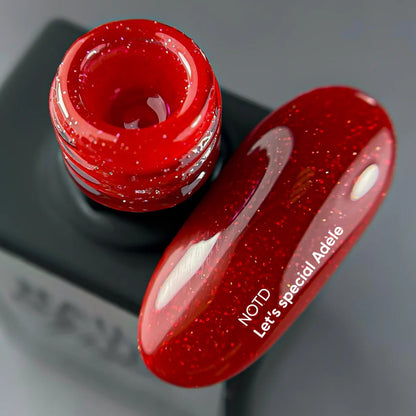 NAILSOFTHEDAY Let’s special Adele — esmalte Rojo Brillo, 10 ml