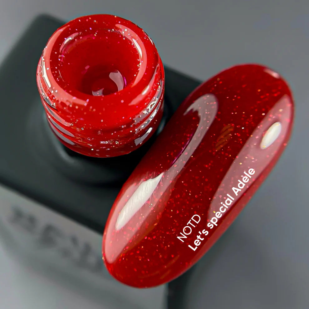 NAILSOFTHEDAY Let’s special Adele — esmalte Rojo Brillo, 10 ml