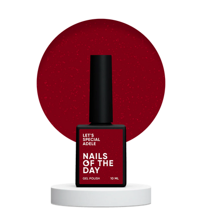NAILSOFTHEDAY Let’s special Adele — esmalte Rojo Brillo, 10 ml