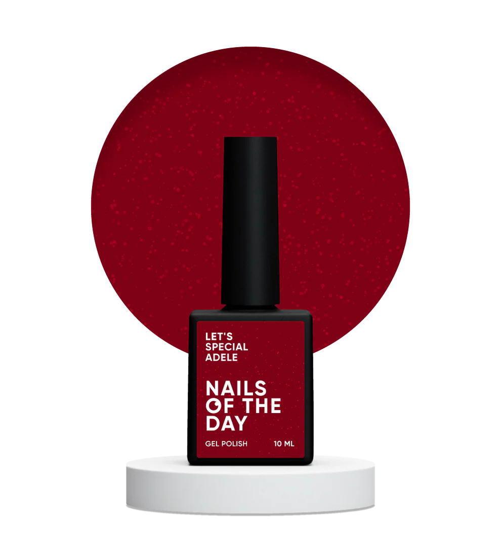 NAILSOFTHEDAY Let’s special Adele — esmalte Rojo Brillo, 10 ml