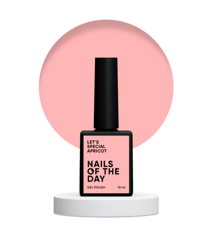 NAILSOFTHEDAY Let’s Special Apricot — esmalte semipermanente albaricoque, 10 ml