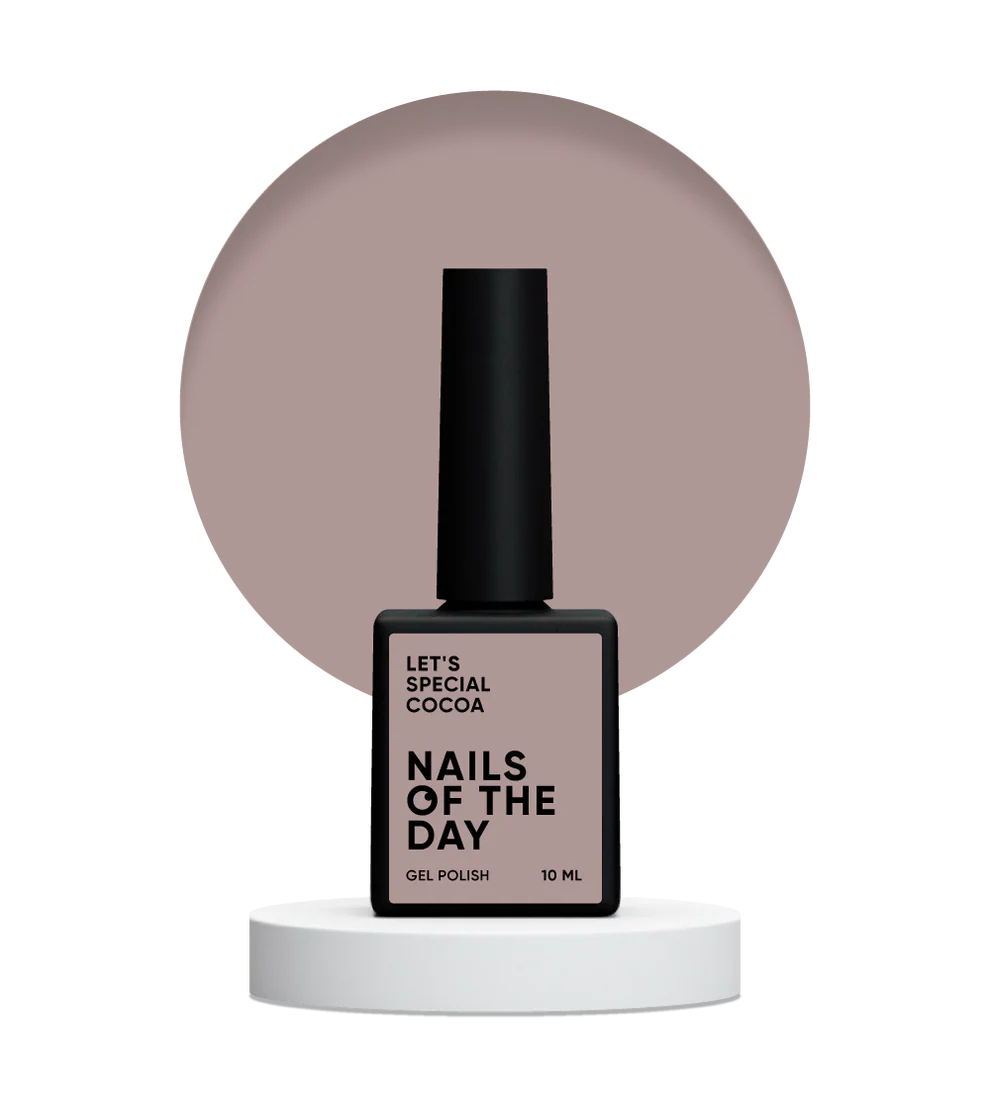 NAILSOFTHEDAY Let’s special Cocoa 006 — esmalte Marrón Lechoso, 10 ml