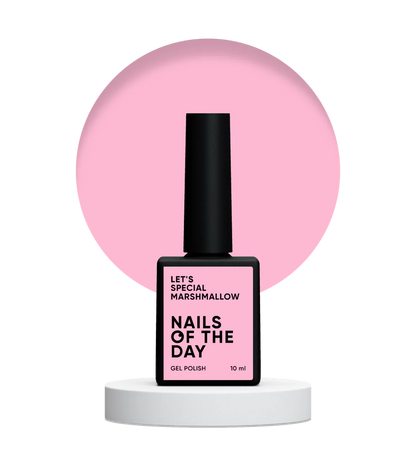 NAILSOFTHEDAY Let’s Special Marshmallow — esmalte semipermanente rosa claro, 10 ml