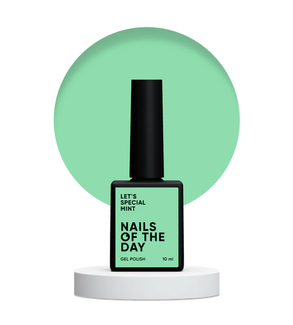 NAILSOFTHEDAY Let’s Special Mint — esmalte semipermanente menta, 10 ml