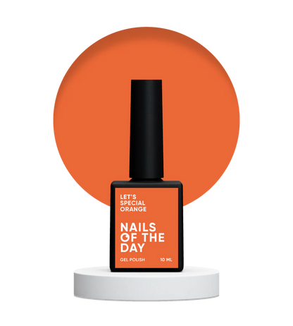 NAILSOFTHEDAY Let’s Special Orange 225— esmalte semipermanente Naranja, 10 ml