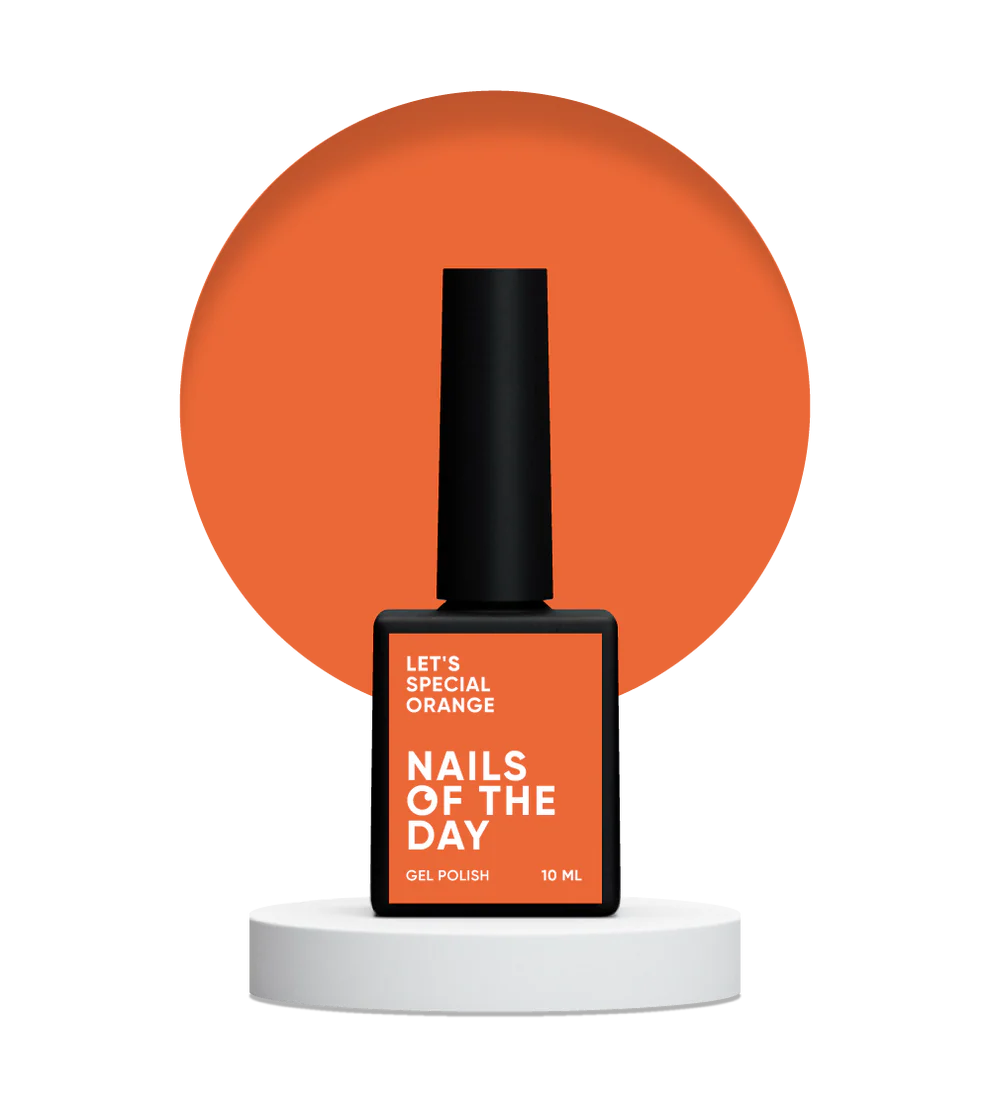NAILSOFTHEDAY Let’s Special Orange 225— esmalte semipermanente Naranja, 10 ml