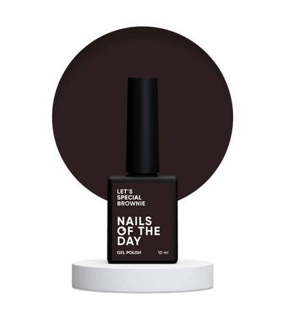 NAILSOFTHEDAY Let’s special Brownie — esmalte Marrón Frío, 10 ml