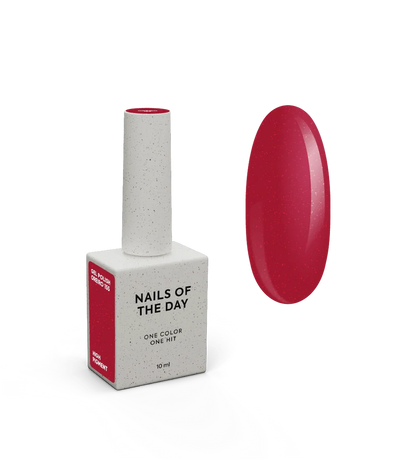 NAILSOFTHENIGHT Let's Special Oreiro 155- Esmalte rojo claro con brillo, 10 ml