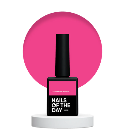 NAILSOFTHEDAY Let’s Special Barbie 209— esmalte semipermanente rosa neón, 10 ml