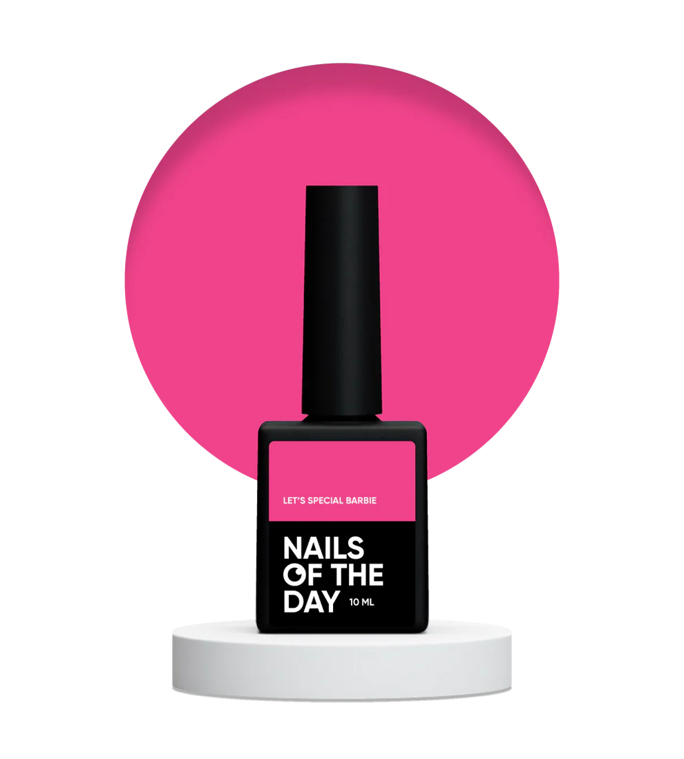 NAILSOFTHEDAY Let’s Special Barbie 209— esmalte semipermanente rosa neón, 10 ml