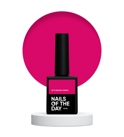 NAILSOFTHEDAY Let’s Special Purple 213— esmalte semipermanente Rosa, 10 ml