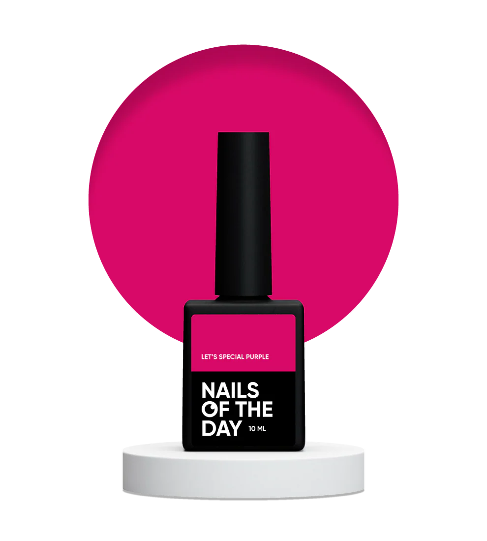 NAILSOFTHEDAY Let’s Special Purple 213— esmalte semipermanente Rosa, 10 ml