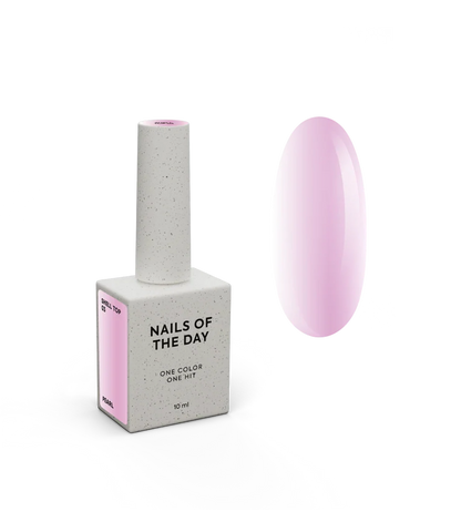 NAILSOFTHEDAY Shell Top 03 — top perlado rosa, 10 ml