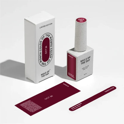 NAILSOFTHEDAY Color del Mes Octubre 2026 - Terroir, 10 ml